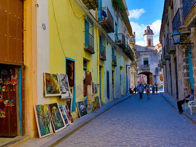 Les rues de la Havane Cuba