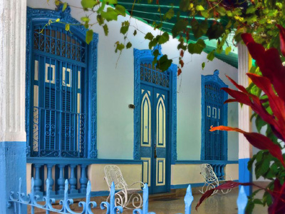 Façade casa particular à Cuba Façade casa particular à Cuba